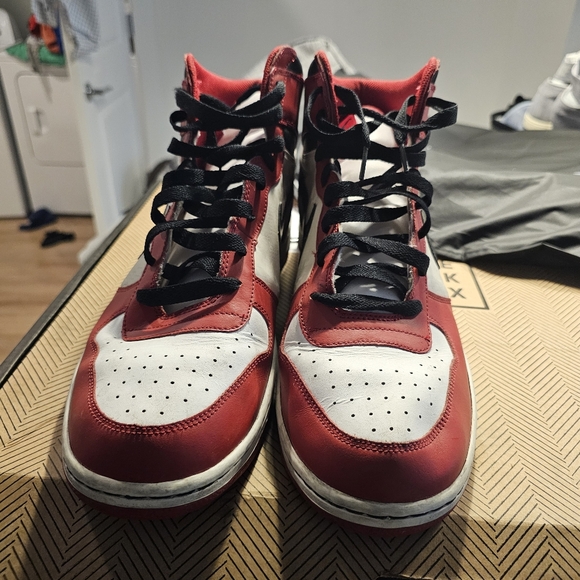 Nike Other - Red, White, and Black Nike High Top Size 15